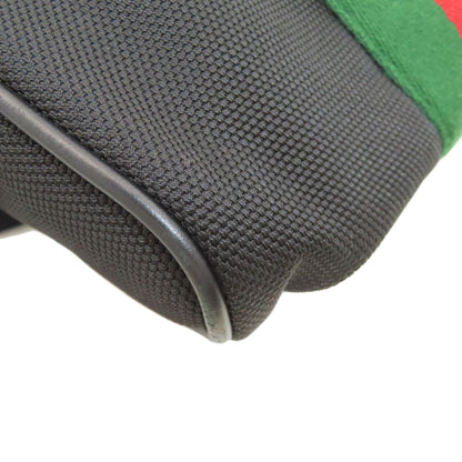 GUCCI 630919 Outlet sherry line Hip bag, waist bag Canvas Ladies [Used]