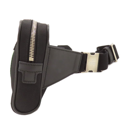 GUCCI 630919 Outlet sherry line Hip bag, waist bag Canvas Ladies [Used]