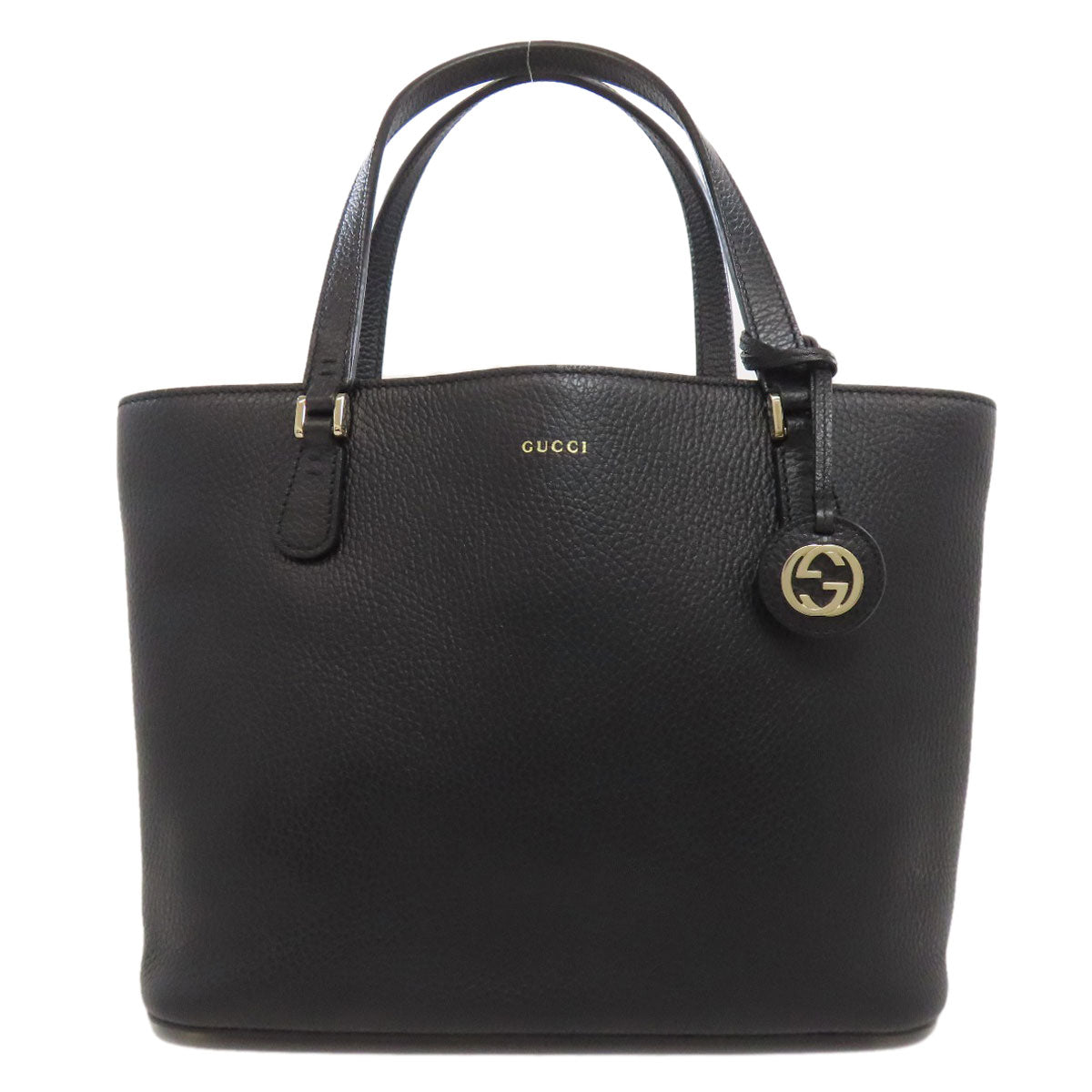 GUCCI 388561 Interlocking G Tote Bag Calf Ladies [Used]