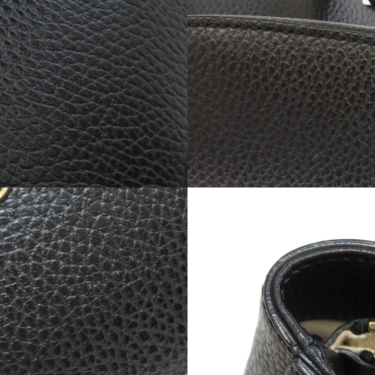 GUCCI 388561 Interlocking G Tote Bag Calf Ladies [Used]