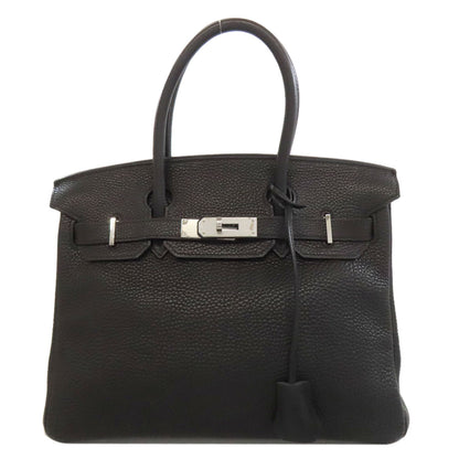 HERMES Birkin 30 SilverHardware Handbag Togo Ladies [Used]