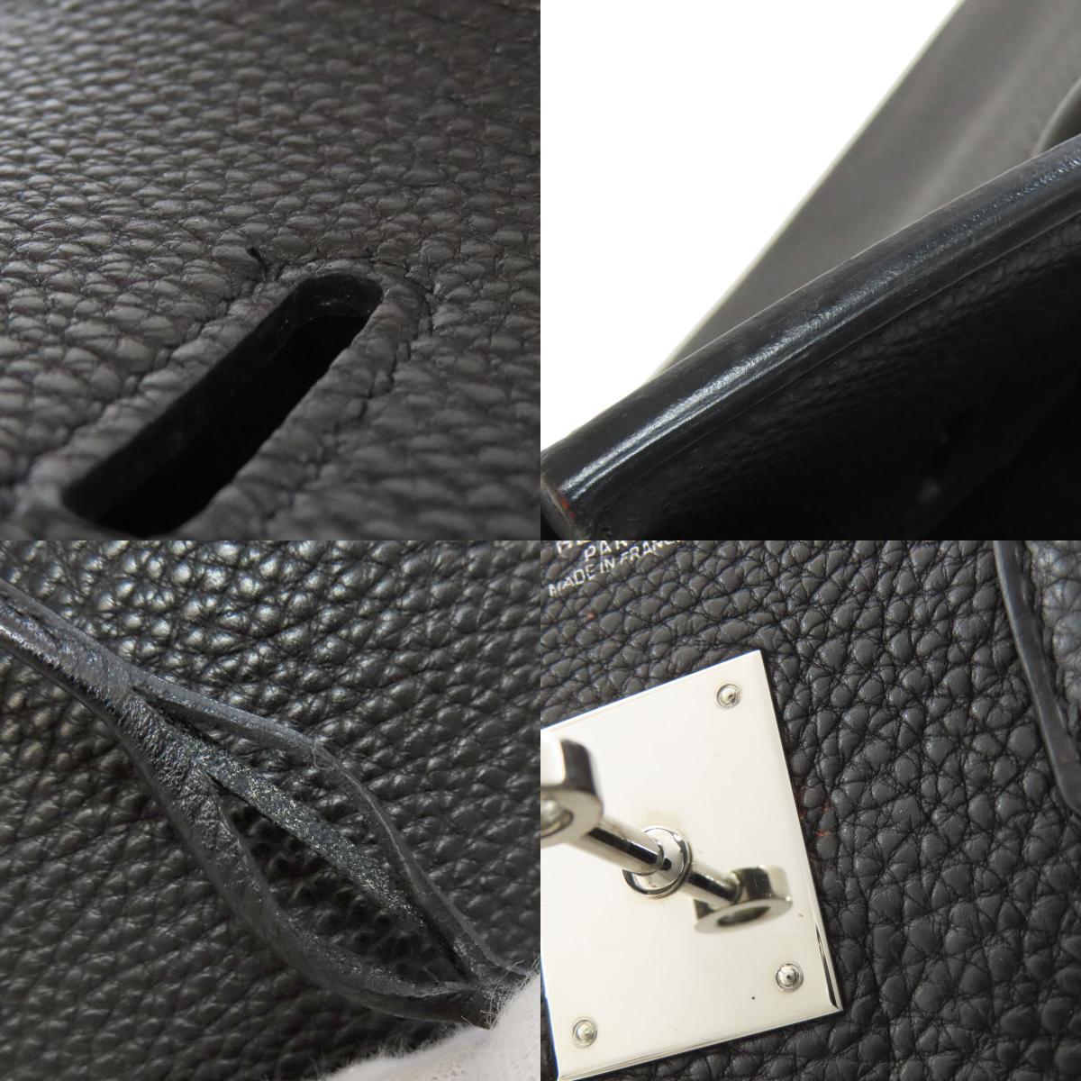 HERMES Birkin 30 SilverHardware Handbag Togo Ladies [Used]