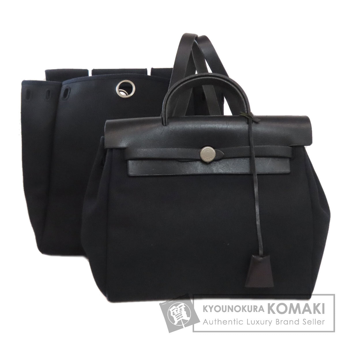 HERMES Airbag Ad PM SilverHardware Backpack Â· Daypack Towar Officche Ladies [Used]