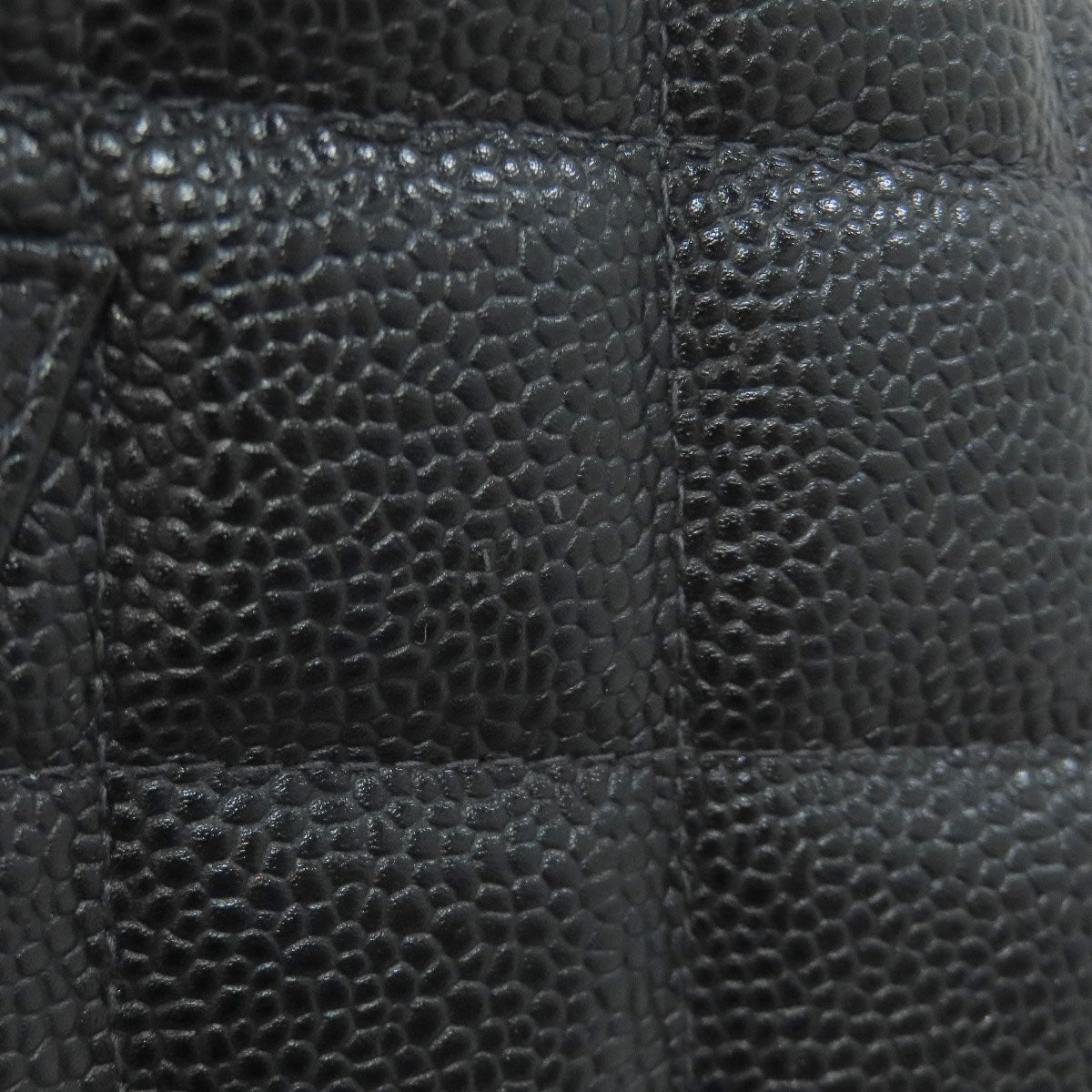 CHANEL Medallion GoldHardware Tote Bag Grained Calfskin Skin Ladies [Used]