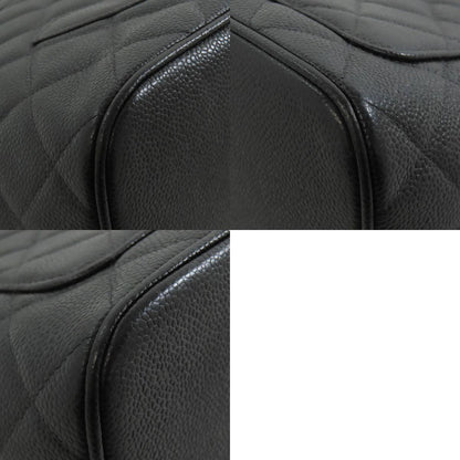 CHANEL Medallion GoldHardware Tote Bag Grained Calfskin Skin Ladies [Used]