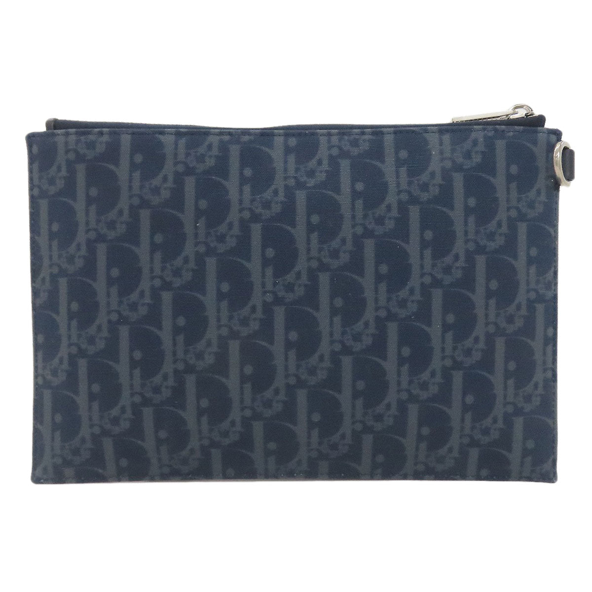 CHRISTIAN DIOR Dior Tears Oblique Accessory pouch Canvas Ladies [Used]