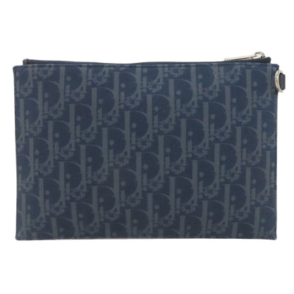 CHRISTIAN DIOR Dior Tears Oblique Accessory pouch Canvas Ladies [Used]