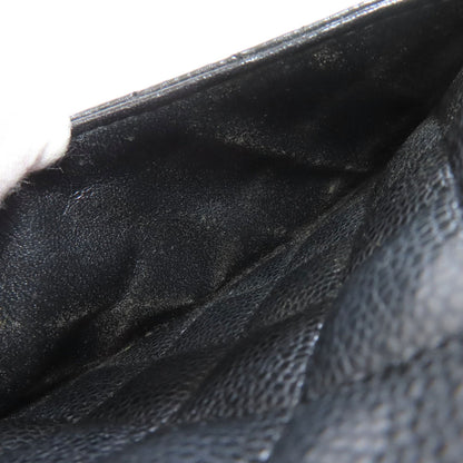 CHANEL ChainShoulder Matelasse SilverHardware Shoulder Bag Grained Calfskin Skin Ladies [Used]