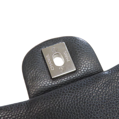 CHANEL ChainShoulder Matelasse SilverHardware Shoulder Bag Grained Calfskin Skin Ladies [Used]