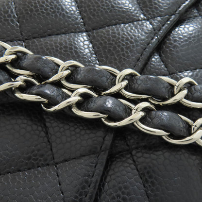 CHANEL ChainShoulder Matelasse SilverHardware Shoulder Bag Grained Calfskin Skin Ladies [Used]