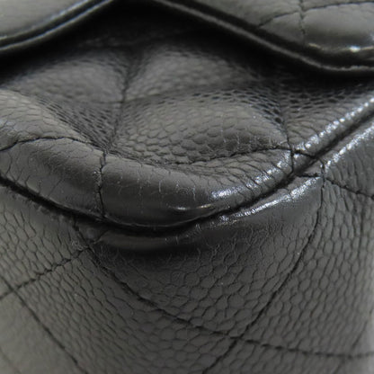 CHANEL ChainShoulder Matelasse SilverHardware Shoulder Bag Grained Calfskin Skin Ladies [Used]