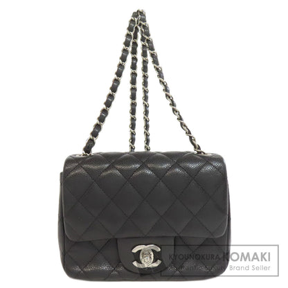 CHANEL ChainShoulder Matelasse SilverHardware Shoulder Bag Grained Calfskin Skin Ladies [Used]