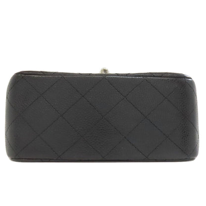 CHANEL ChainShoulder Matelasse SilverHardware Shoulder Bag Grained Calfskin Skin Ladies [Used]