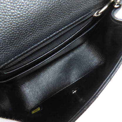 CHANEL ChainShoulder Matelasse SilverHardware Shoulder Bag Grained Calfskin Skin Ladies [Used]