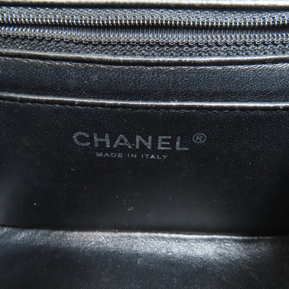 CHANEL ChainShoulder Matelasse SilverHardware Shoulder Bag Grained Calfskin Skin Ladies [Used]