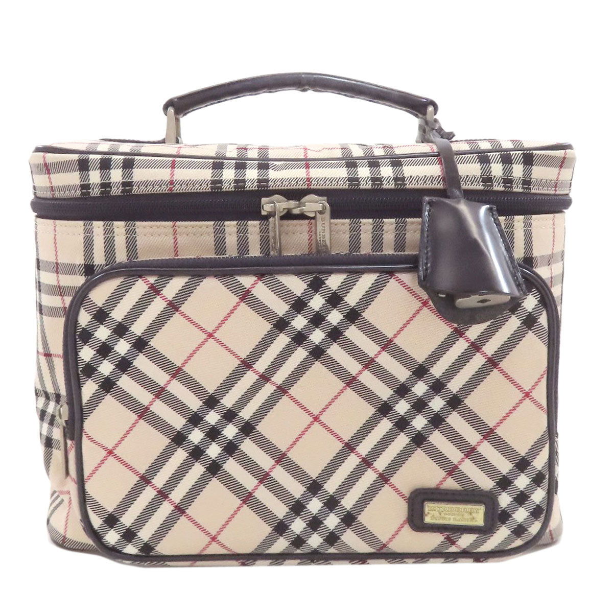 BURBERRY Blue label vanity bag Tote Bag Nylon Ladies [Used]