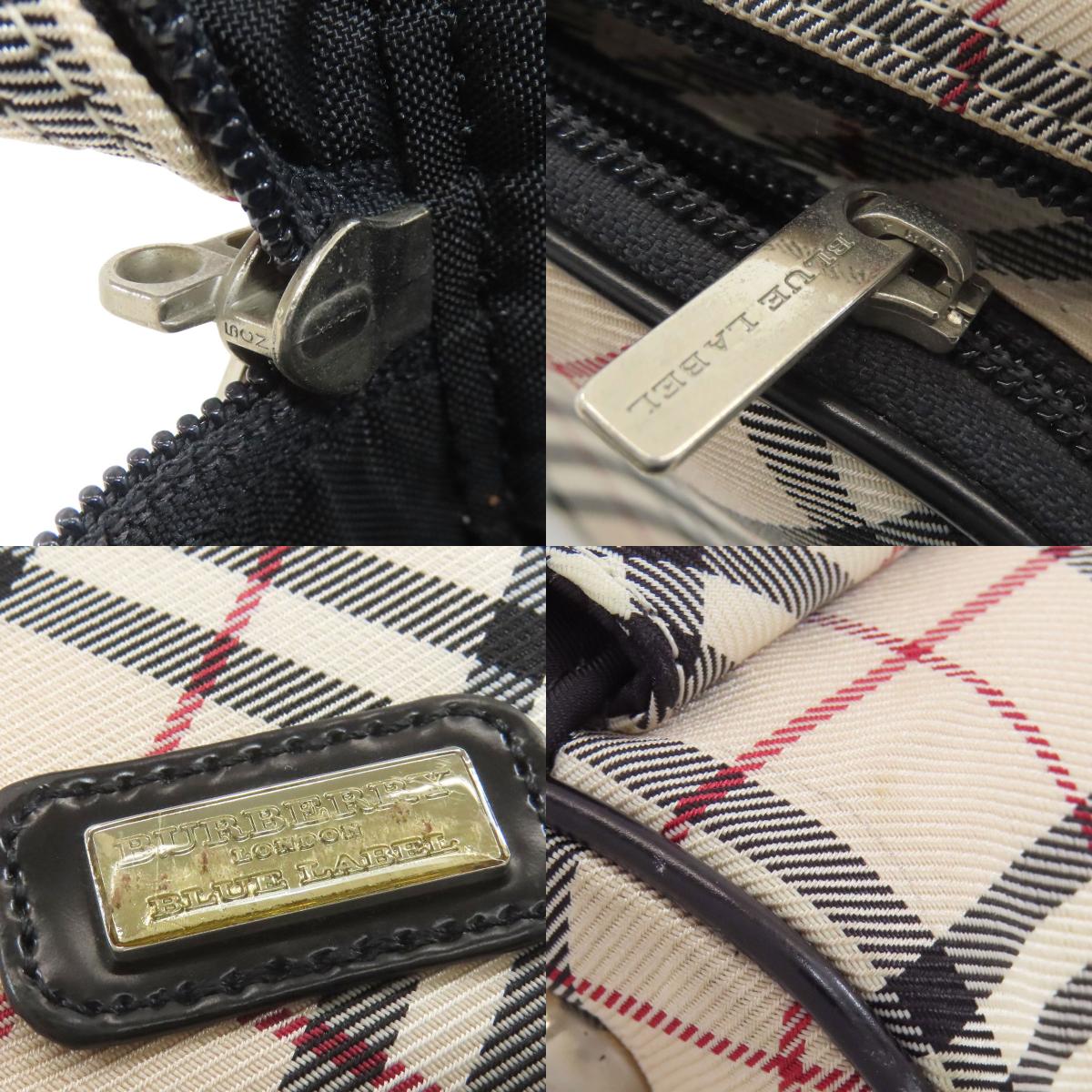 BURBERRY Blue label vanity bag Tote Bag Nylon Ladies [Used]