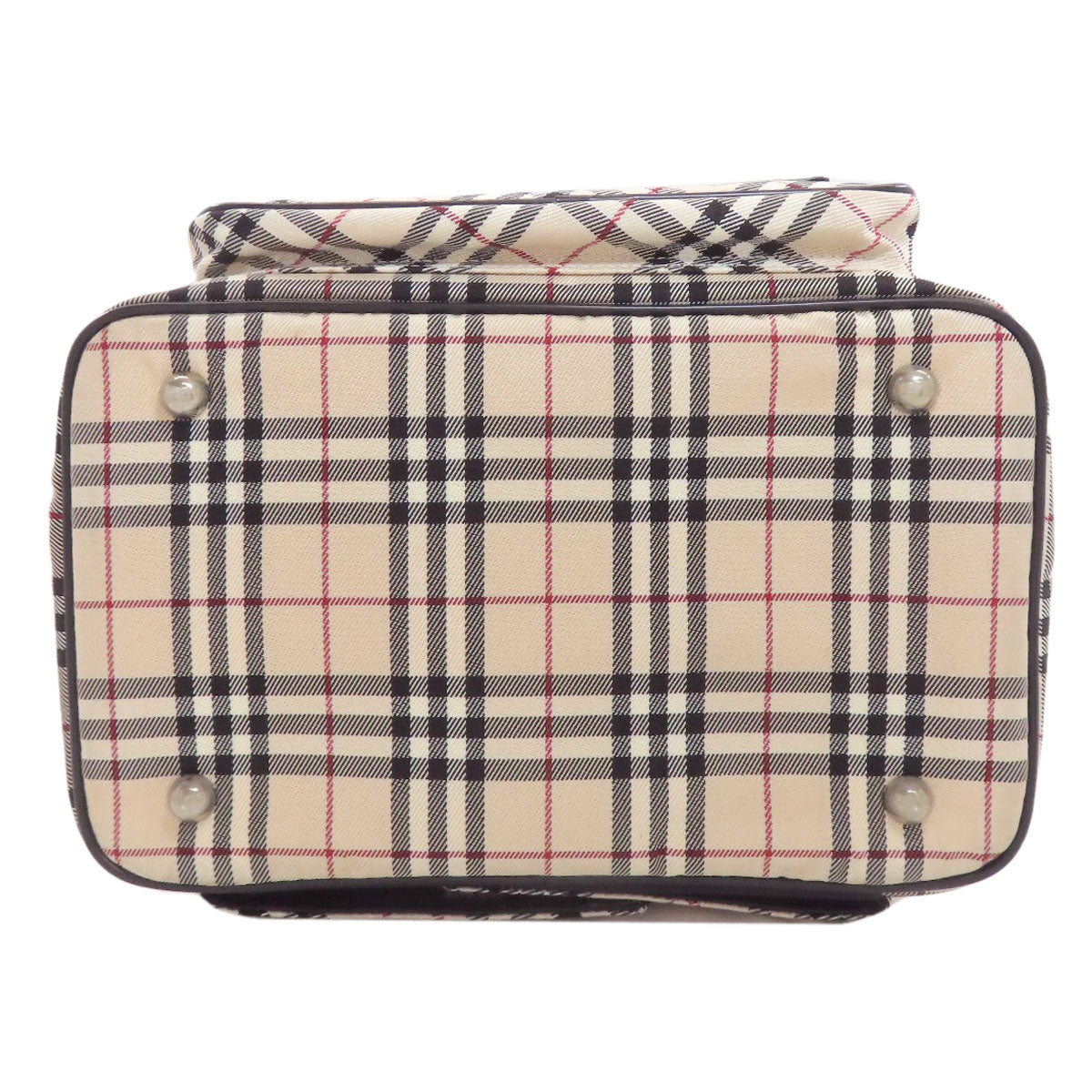 BURBERRY Blue label vanity bag Tote Bag Nylon Ladies [Used]