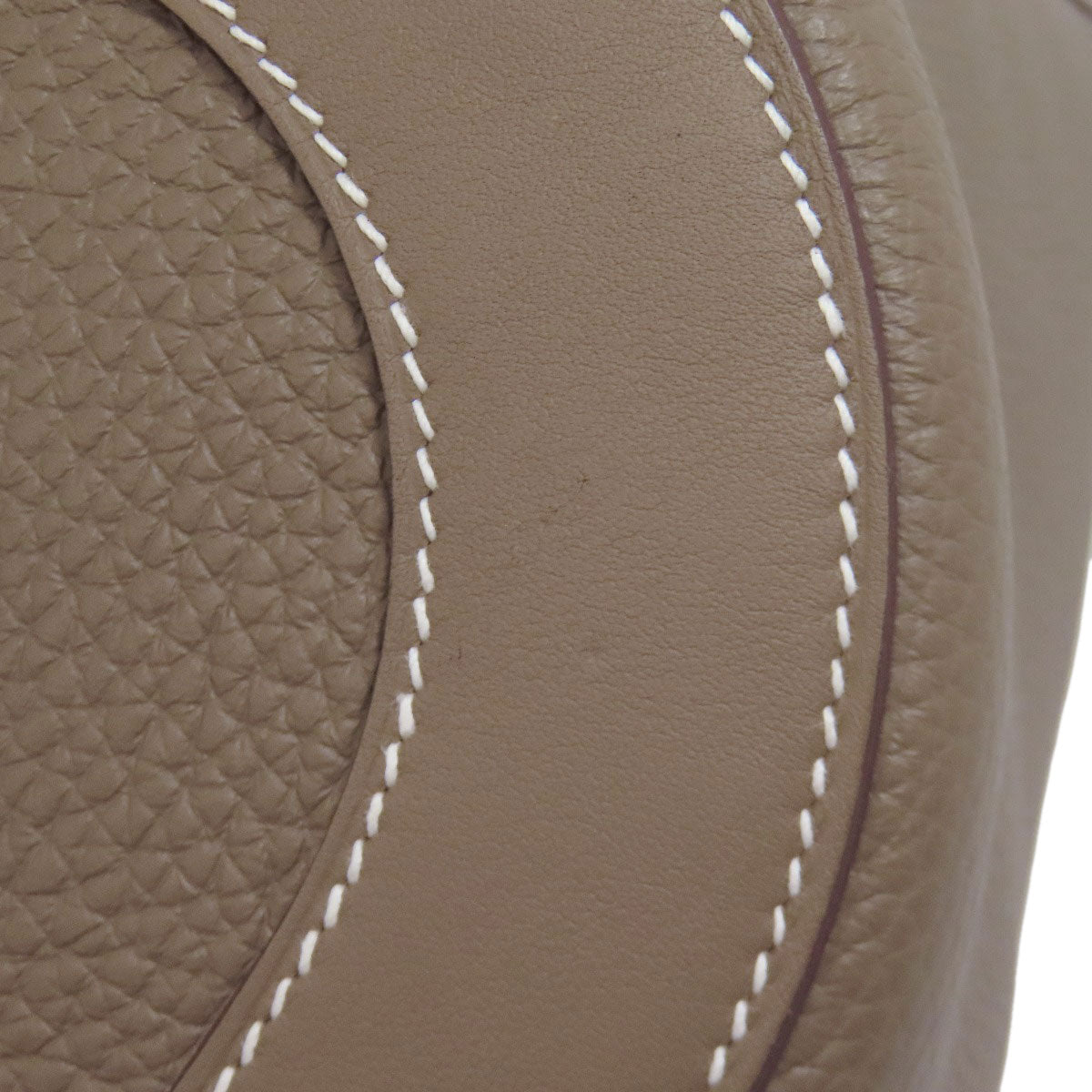 HERMES In the Loop 23 Gold Hardware Handbag Taurillon Clemence Ladies [Used]