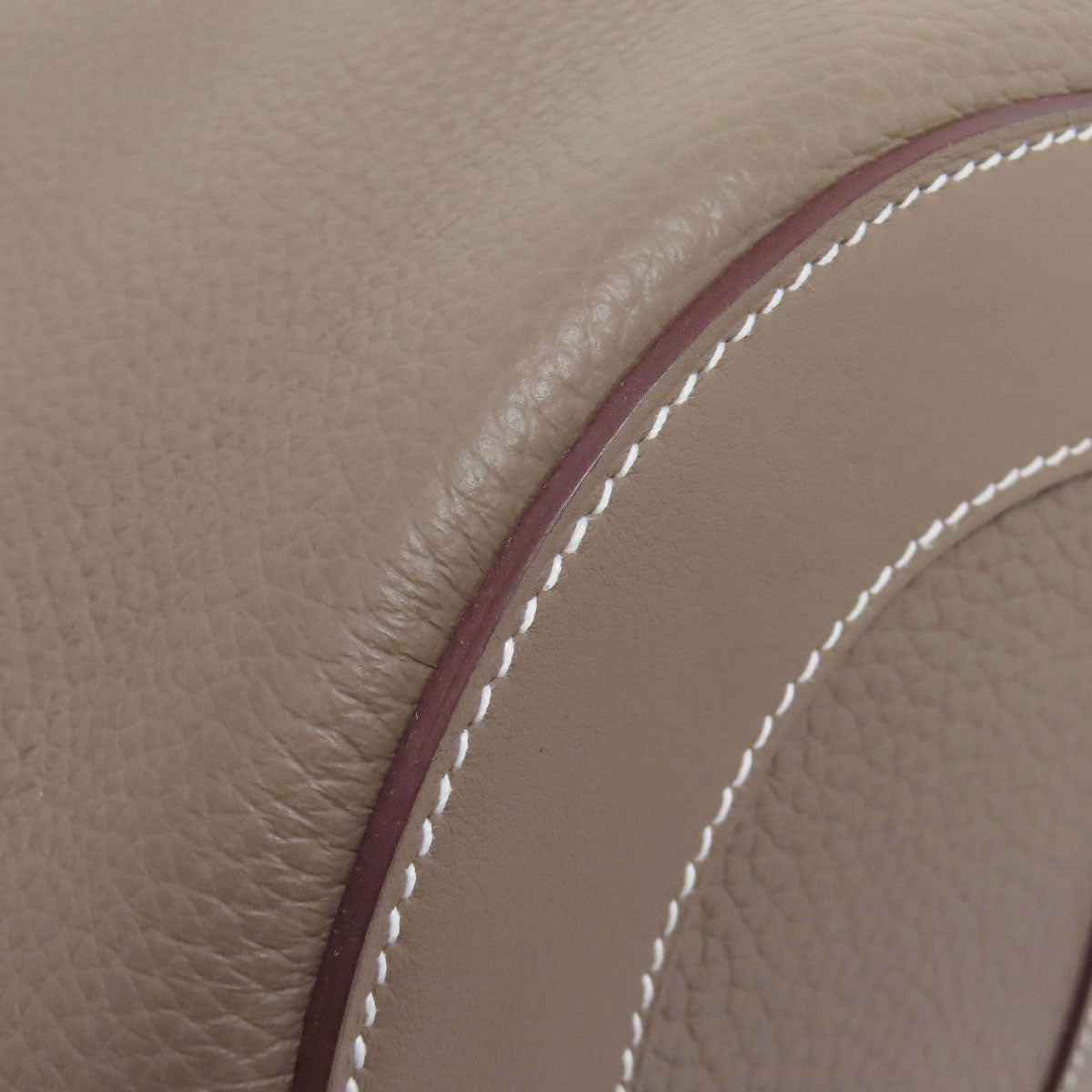 HERMES In the Loop 23 Gold Hardware Handbag Taurillon Clemence Ladies [Used]