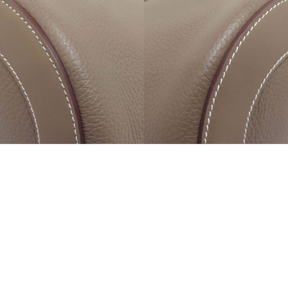 HERMES In the Loop 23 Gold Hardware Handbag Taurillon Clemence Ladies [Used]