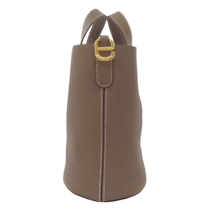 HERMES In the Loop 23 Gold Hardware Handbag Taurillon Clemence Ladies [Used]