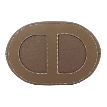 HERMES In the Loop 23 Gold Hardware Handbag Taurillon Clemence Ladies [Used]