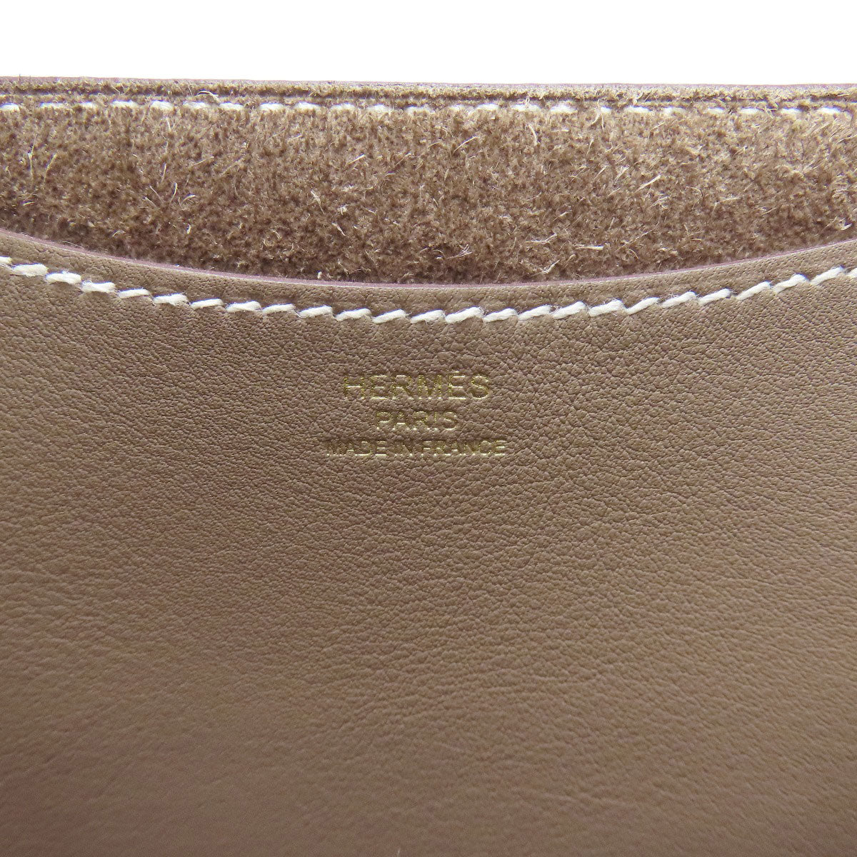 HERMES In the Loop 23 Gold Hardware Handbag Taurillon Clemence Ladies [Used]