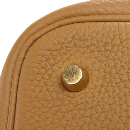 HERMES Picotin Lock MM GoldHardware Handbag Taurillon Clemence Ladies [Used]