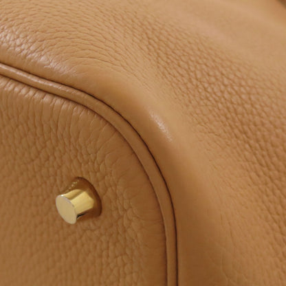 HERMES Picotin Lock MM GoldHardware Handbag Taurillon Clemence Ladies [Used]