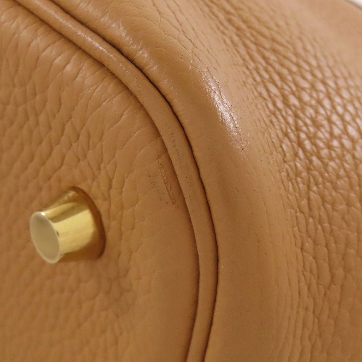 HERMES Picotin Lock MM GoldHardware Handbag Taurillon Clemence Ladies [Used]