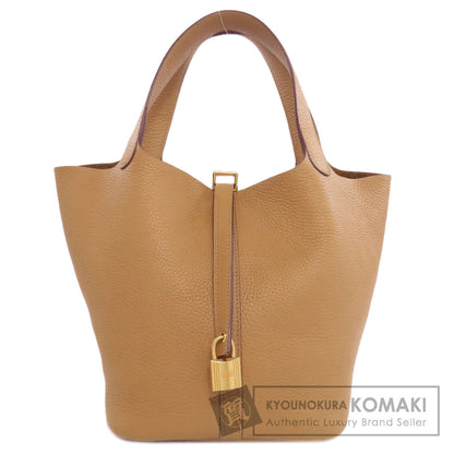 HERMES Picotin Lock MM GoldHardware Handbag Taurillon Clemence Ladies [Used]