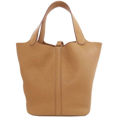 HERMES Picotin Lock MM GoldHardware Handbag Taurillon Clemence Ladies [Used]