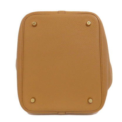 HERMES Picotin Lock MM GoldHardware Handbag Taurillon Clemence Ladies [Used]