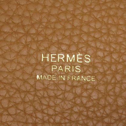 HERMES Picotin Lock MM GoldHardware Handbag Taurillon Clemence Ladies [Used]