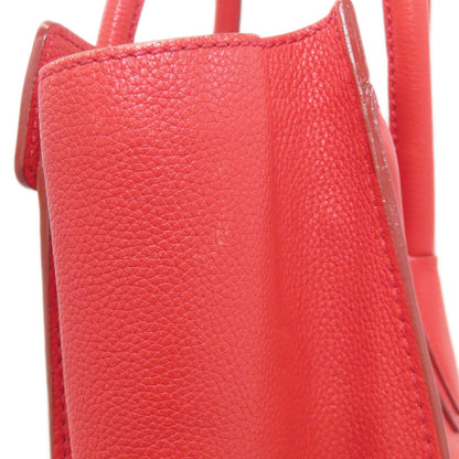 CELINE Luggage micro Handbag Leather Ladies [Used]