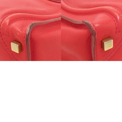 CELINE Luggage micro Handbag Leather Ladies [Used]