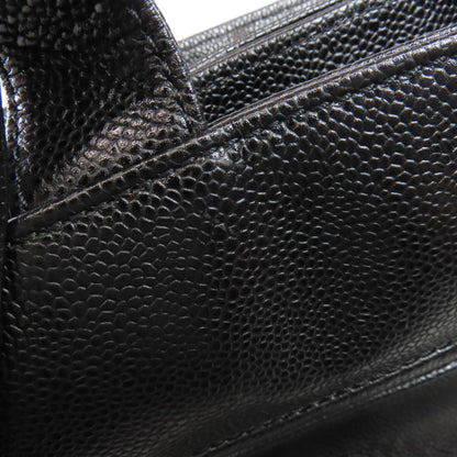 CHANEL COCO Mark Tote Bag Grained Calfskin Skin Ladies [Used]