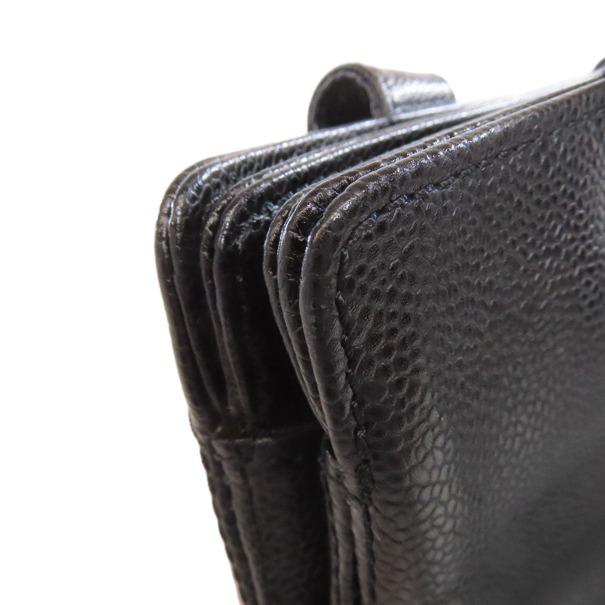 CHANEL COCO Mark Tote Bag Grained Calfskin Skin Ladies [Used]