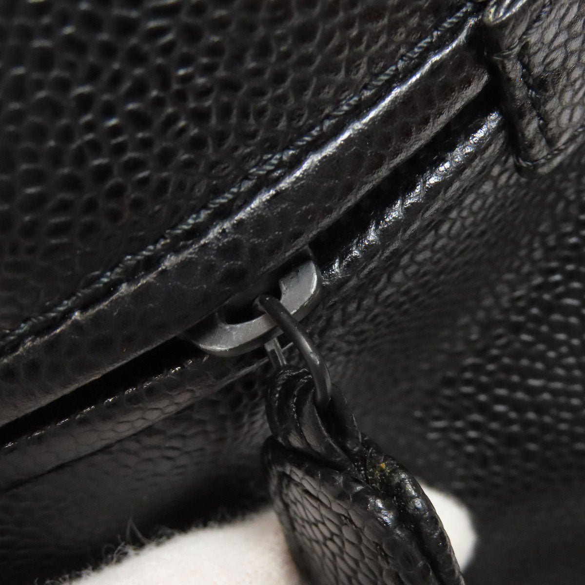 CHANEL COCO Mark Tote Bag Grained Calfskin Skin Ladies [Used]