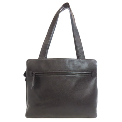 CHANEL COCO Mark Tote Bag Grained Calfskin Skin Ladies [Used]