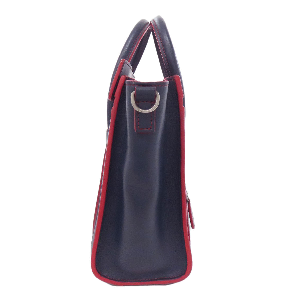 CELINE Luggage nano 2 WAY Handbag Calf Ladies [Used]