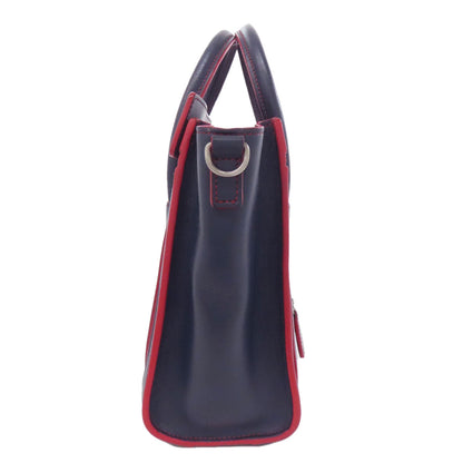 CELINE Luggage nano 2 WAY Handbag Calf Ladies [Used]