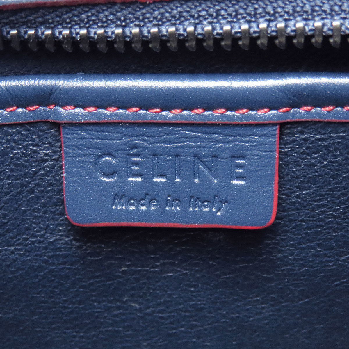 CELINE Luggage nano 2 WAY Handbag Calf Ladies [Used]