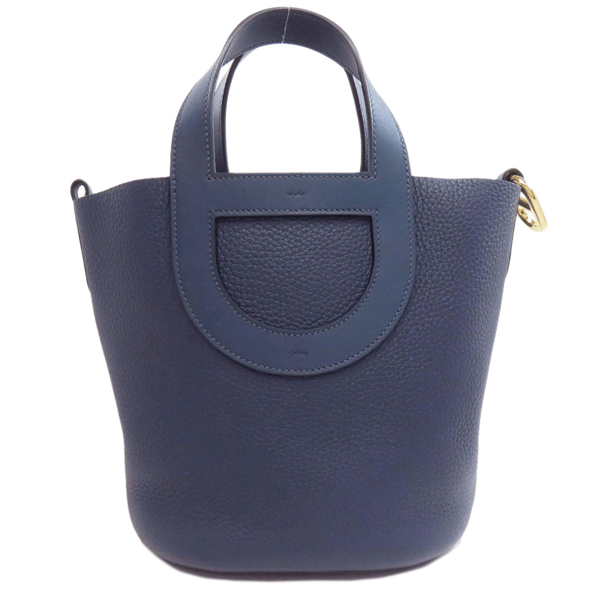 HERMES In the Loop 18 GoldHardware Handbag Taurillon Clemence Ladies [Used]