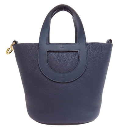 HERMES In the Loop 18 GoldHardware Handbag Taurillon Clemence Ladies [Used]