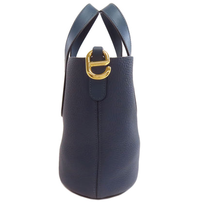 HERMES In the Loop 18 GoldHardware Handbag Taurillon Clemence Ladies [Used]