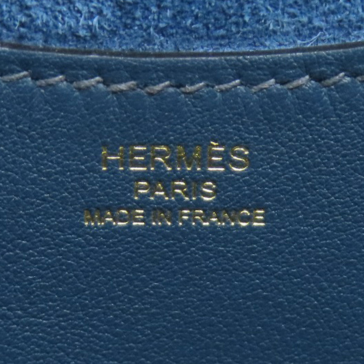 HERMES In the Loop 18 GoldHardware Handbag Taurillon Clemence Ladies [Used]