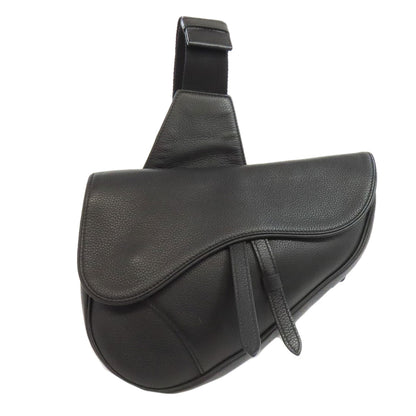CHRISTIAN DIOR saddle body bag Calf Ladies [Used]