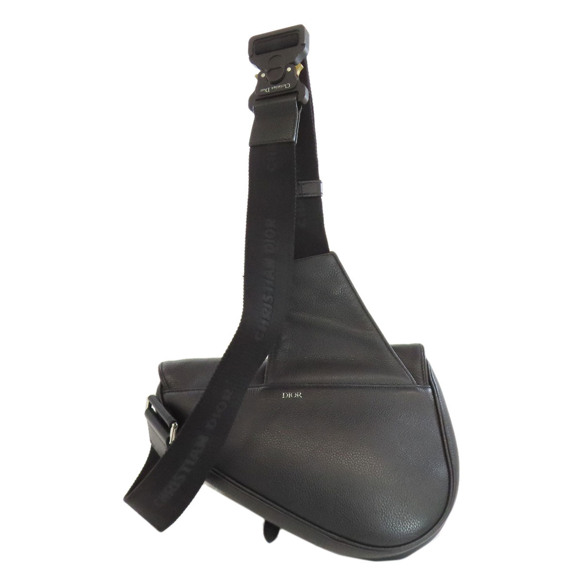 CHRISTIAN DIOR saddle body bag Calf Ladies [Used]